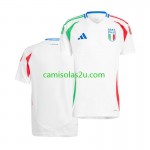 Camisolas de futebol Itália Equipamento Alternativa Euro 2024 Manga Curta